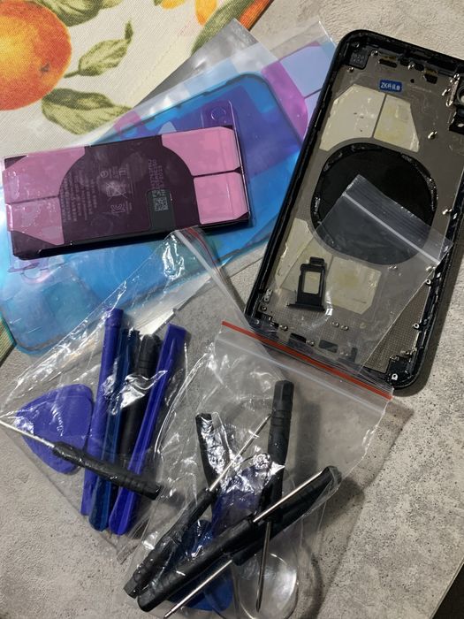 Корпус в сборе + акб iphone xr
