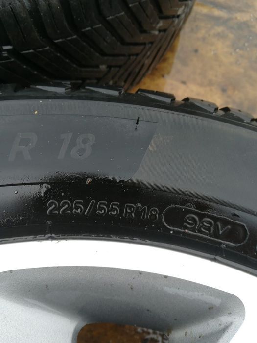 Jante cu cauciucuri Citroen c-crosser 225/55r18