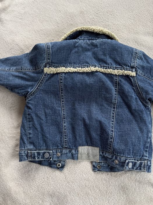 Пухено дънково яке на некст NEXT