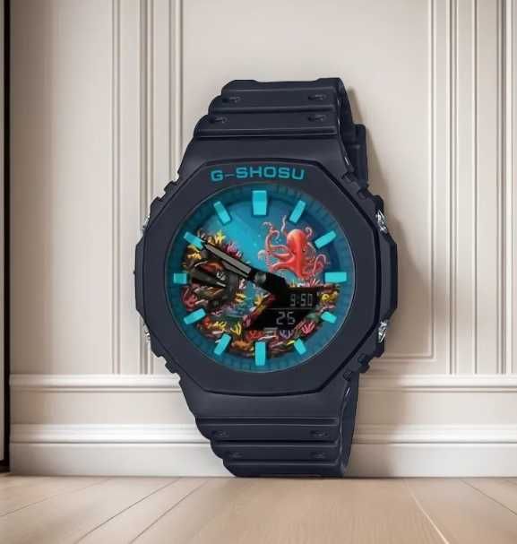 часовник richard mille, g shock