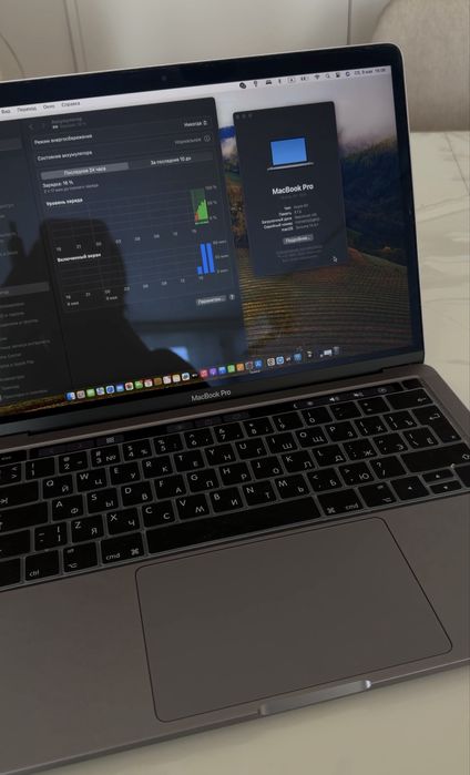 MacBook Pro 13” M1 2020, Аккумулятор 96%