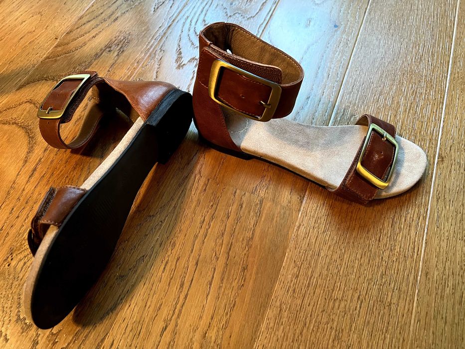 Кожени сандали Ca'Shott, нови