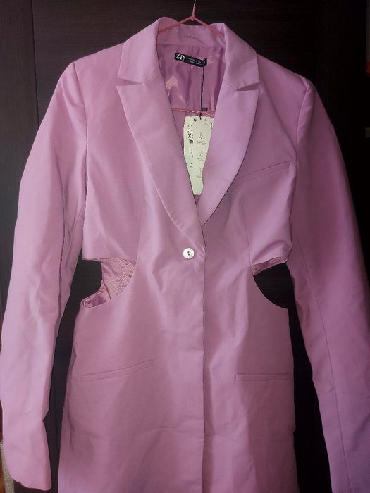 Рокля-сако Zara, нова с етикет в размер ХС/С.