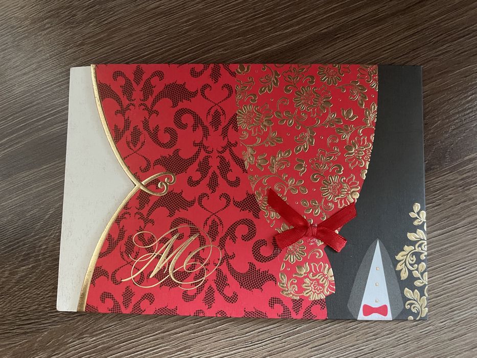 Опаковка/калъф, покана за сватба