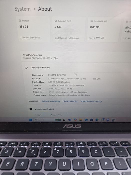 Asus M515D Amanet BKG