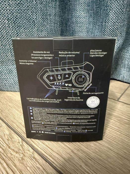 Мото гарнитура Bluetooth