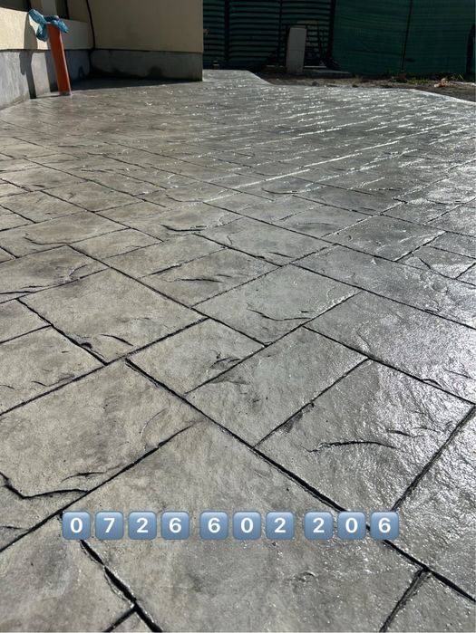 Beton Amprentat Targu Jiu/Motru/Filiasi