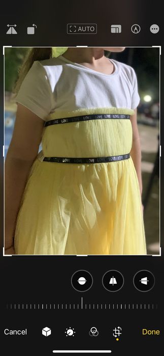 Детска рокля тениска с тюл 122