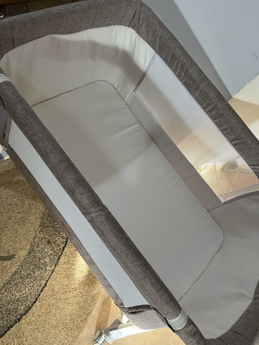 Кровать манеж приставная в продаже