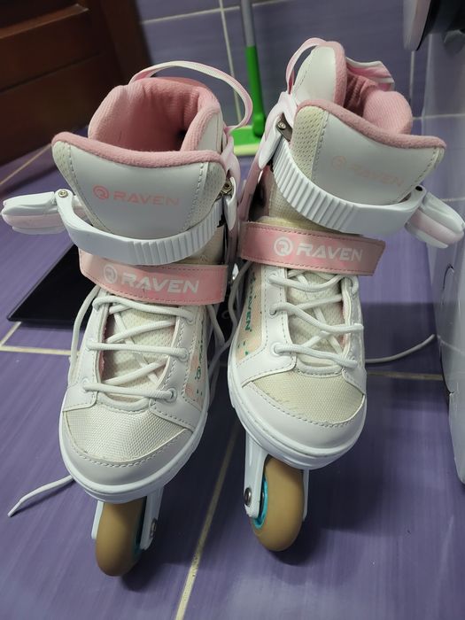 Role RAVEN Rosi, marime reglabila 31-35, roz