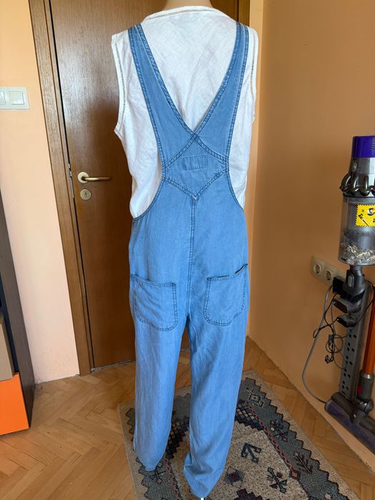 Дънков гащеризон Ganni, размер S