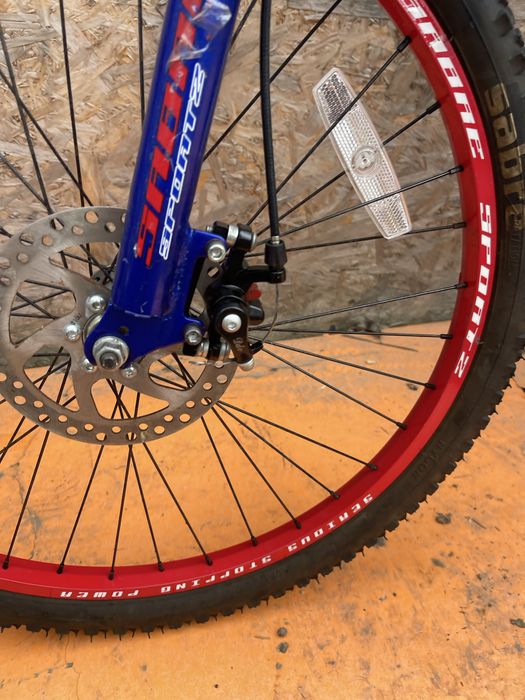 Bicicleta dunlop frane pe disc roti 24”