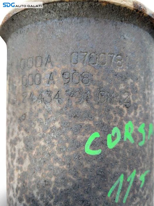 Catalizator Opel Corsa C 1.2 Benzina 2000 - 2006 Cod 24434791 000A908 [L9808]
