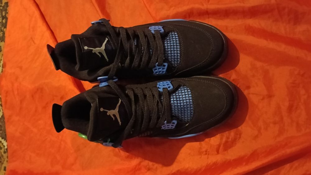 Jordan 4 blue thunder 42