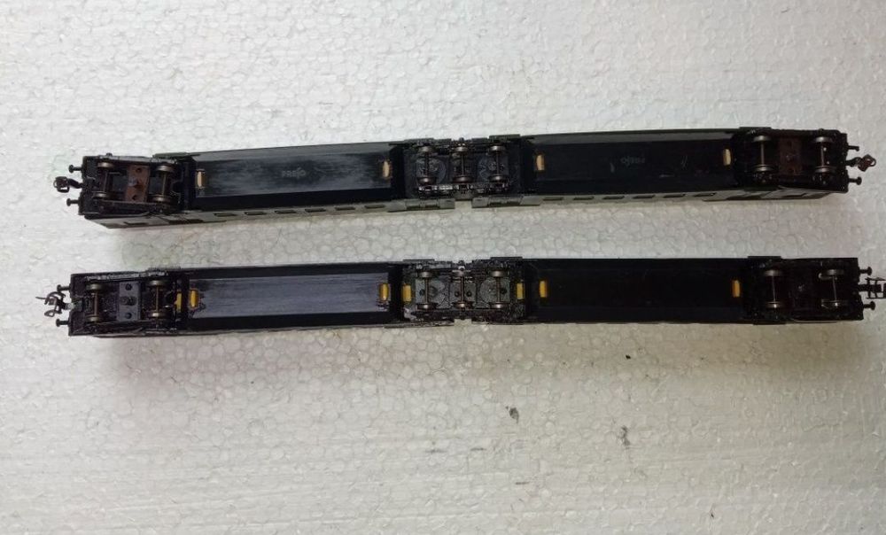 Vagon etajat TT trenulet electric scara 1:120