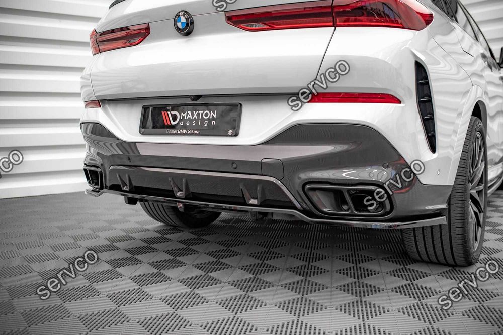 Prelungire bara spate Bmw X6 M-Pack G06 2019- v1 Maxton Design