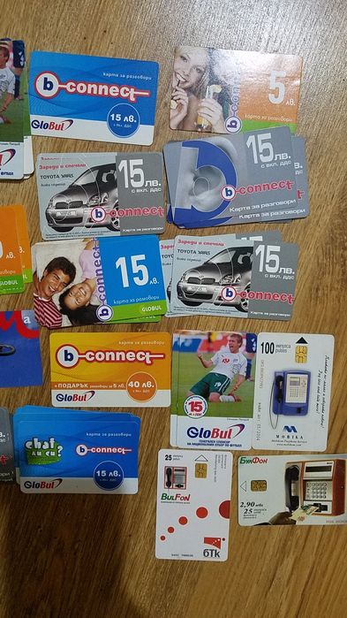 Колекция ретро немски и бг фонокарти