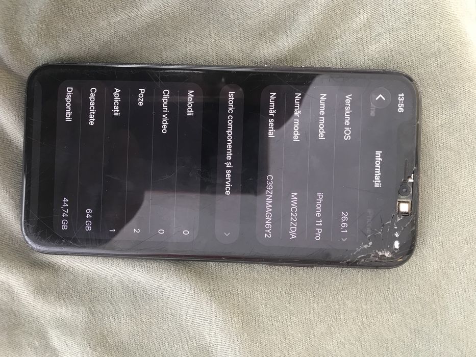 Iphone 11 pro - baterie 77%