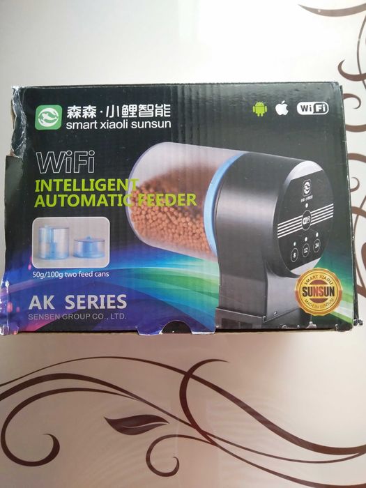 Кормушка для рыб автомат