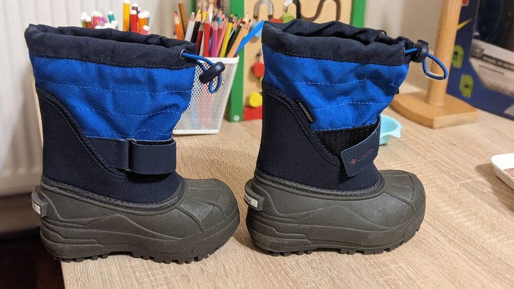 Vând Cizme de zăpadă COLUMBIA, Childrens Powderbug Plus II, masura 26,