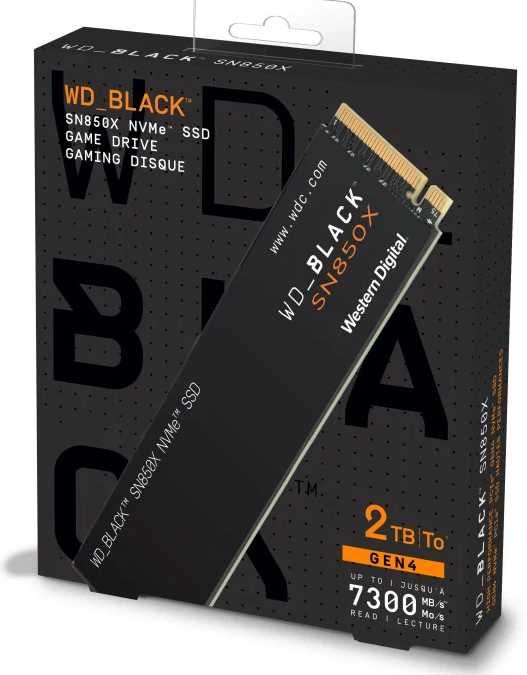 Продам SSD WD Black SN850X 2TB nvme