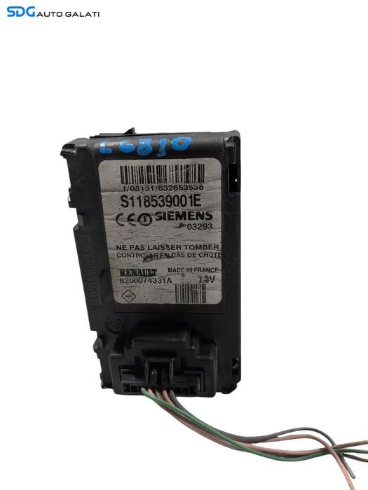 Unitate Modul Calculator Cititor Cartela Renault Megane 2 2002 - 2008 Cod 8200074331A S118539001E [L6810]