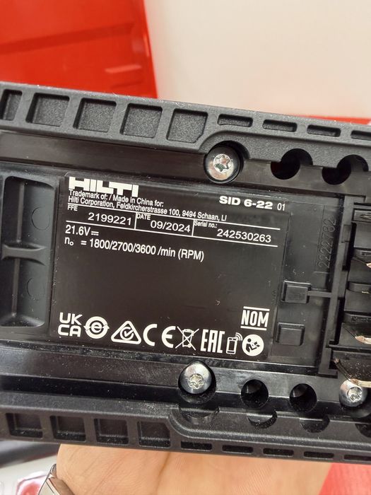 Hilti SID 6-22 + SMT 6-22 set complet nou cu acumulatori