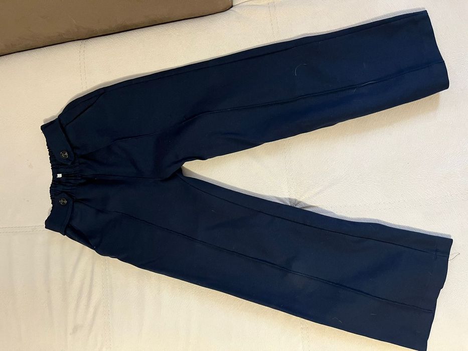 Тёплые школьные брючки на девочку