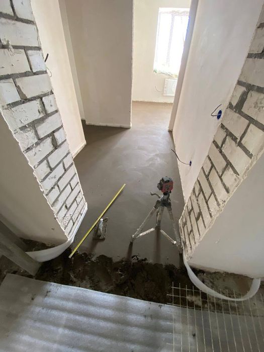 Сухой  стяжка suxoy styashka пола ярим курик стяжка