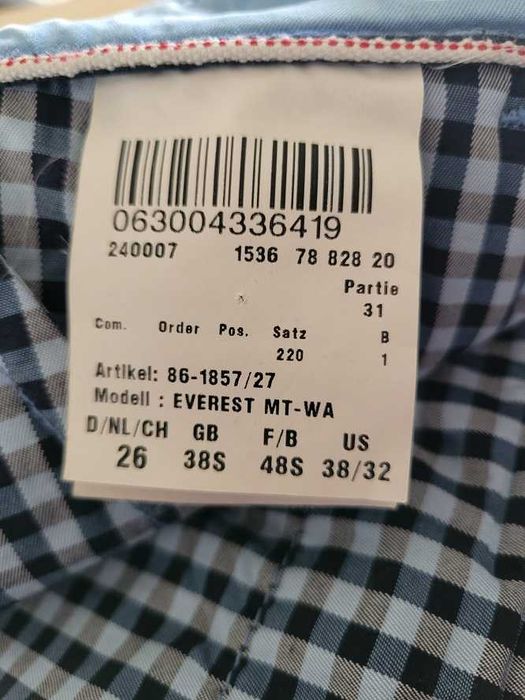 Pantaloni blugi barbati Brax L - XL 94cm talie bleu