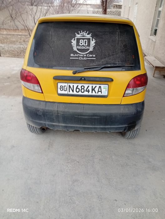 Matiz sariq zo'r xolatda tetik