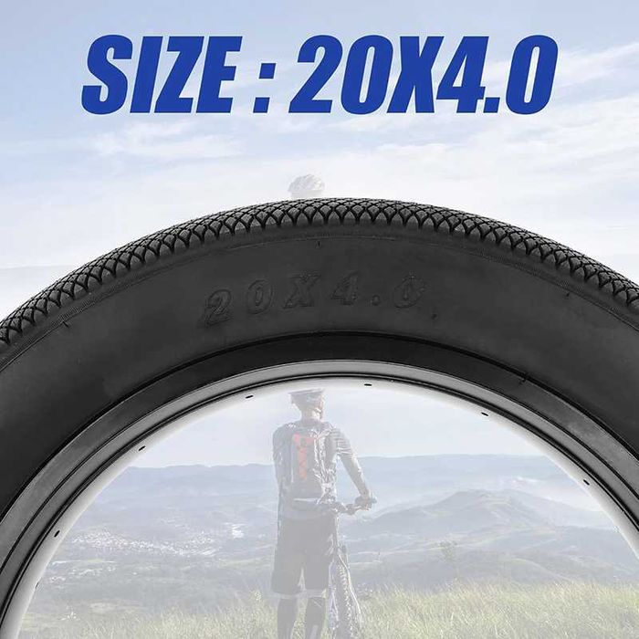 Външни и вътрешни гуми WAG SLICK за ФАТБАЙК велосипед - 20x4.0