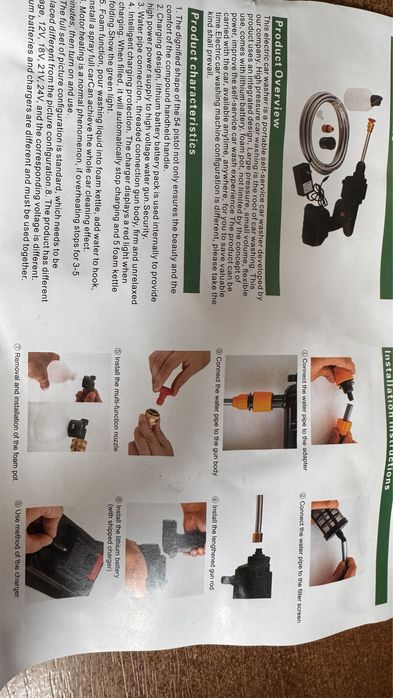 Пистолет автомойка.