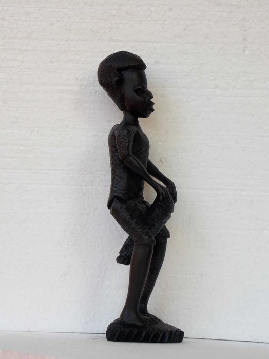 statueta abanos sculptura lemn arta tribala antichitati africa veche