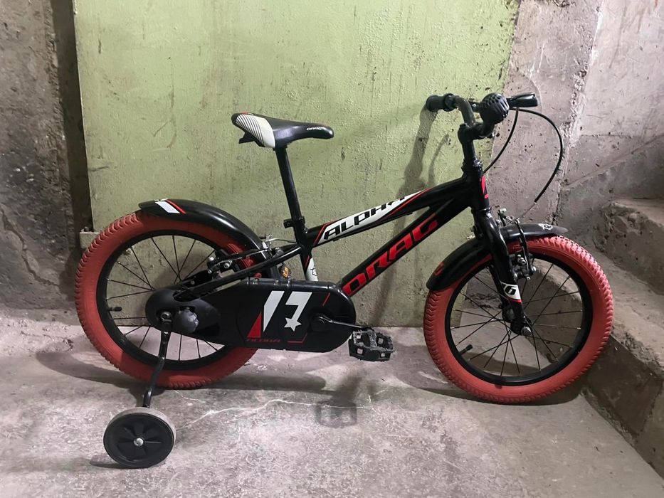 Drag Alpha 16” черно с червено