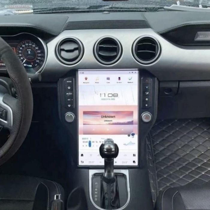 Android мултимедия 14.4 инча IPS за Форд Мустанг - 8GB RAM / 128GB ROM