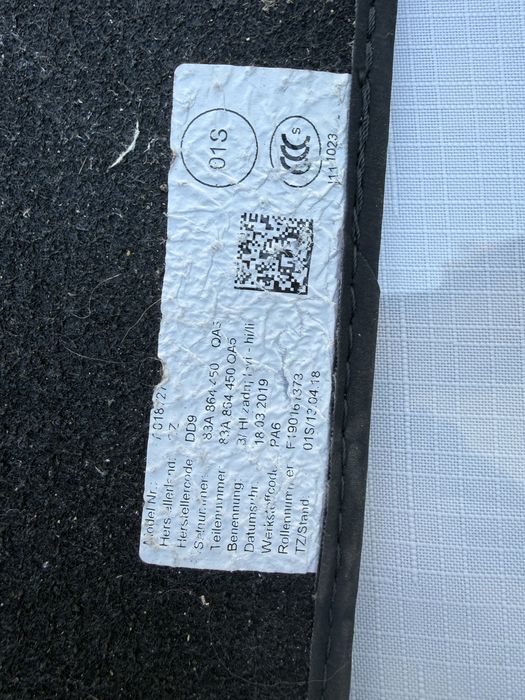 Presuri Audi q3 f3 covorase din textil