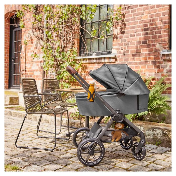 Нова Бебешка Детска Количка Hauck 2 в 1 Comfort N Care Air Set, 0-22кг, Dark Grey, Сива