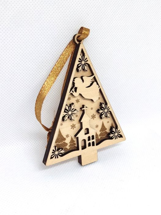 Ръчно направени зимни украшения