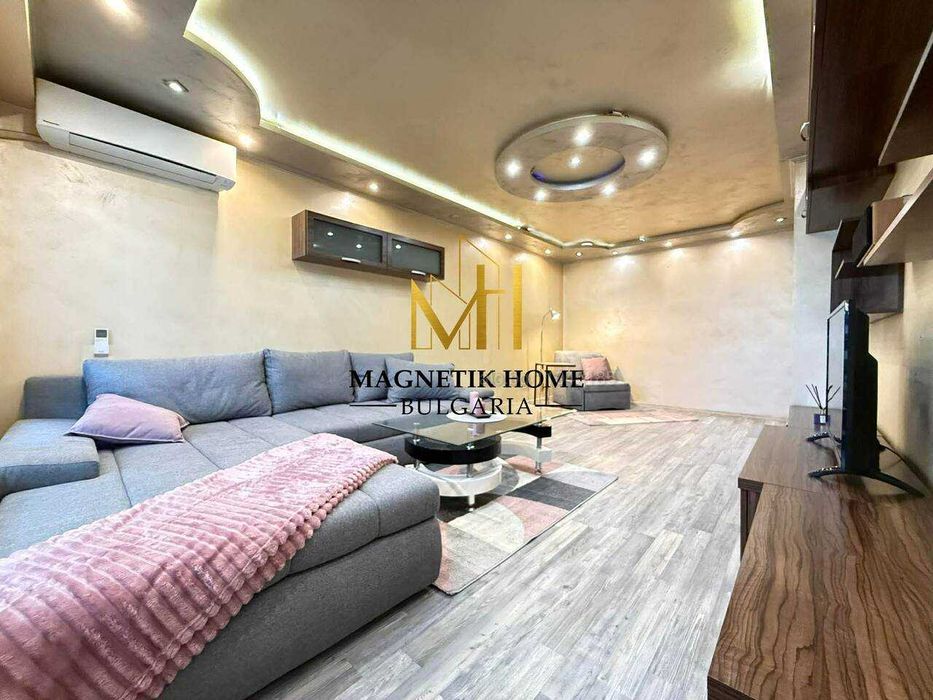 Магнетичен тристаен апартамент след основен ремонт до у-ще ”Петко Росен” в Зона А, ж.к. Меден Рудник