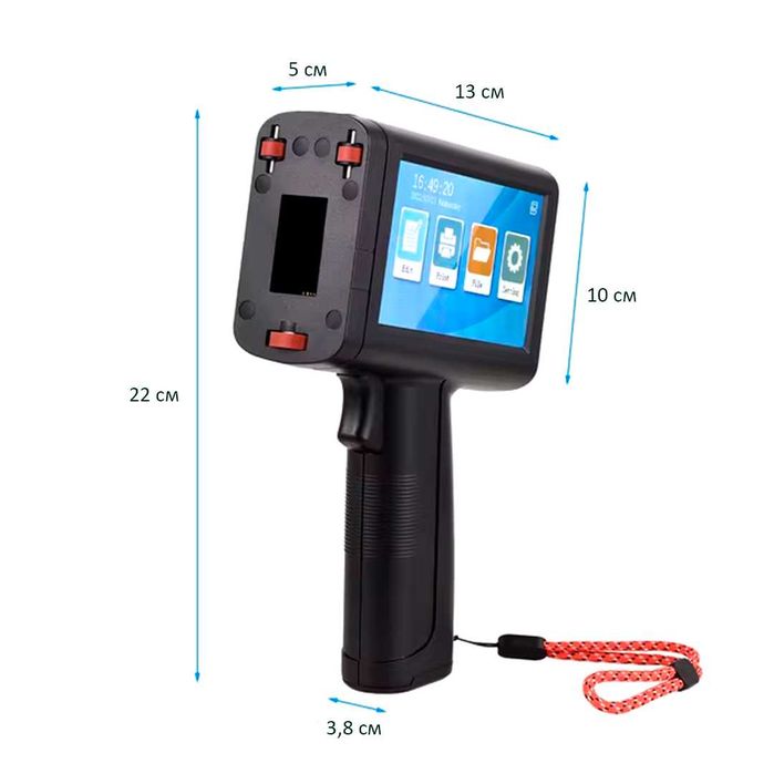 Ручной принтер, маркиратор M20, печатает на любой поверхности