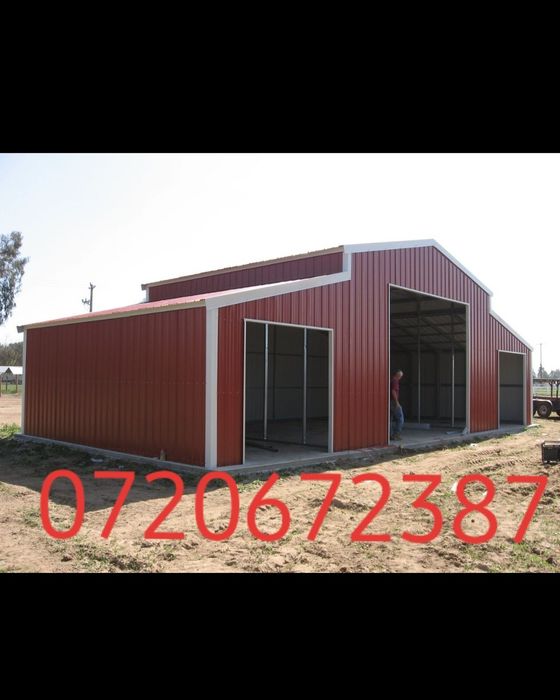 Vand hale metalice din profile ipe