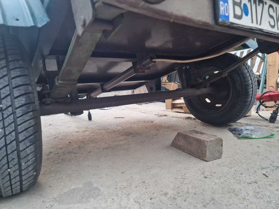 REMORCA 750KG Inmatriculata RO cu O AXA sau DOUA ITP+FISCAL