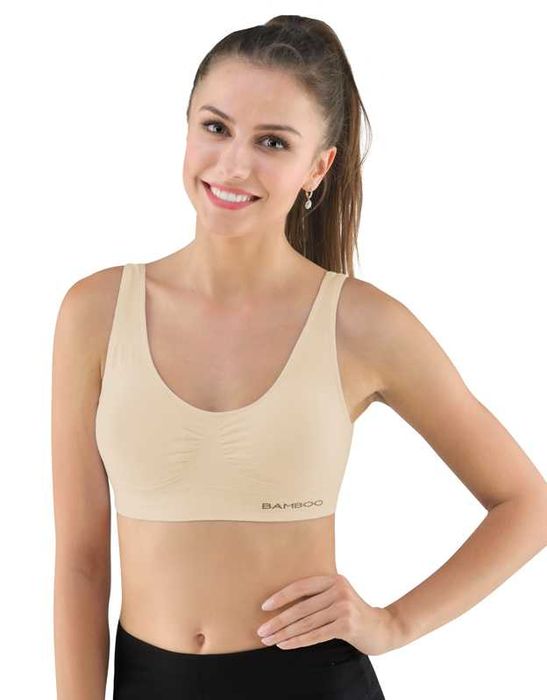 Bustiera sport bambus push-up 07014P