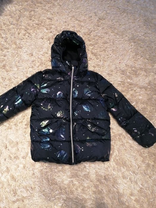 Geaca fetita cu unicorn H&m 9-10 ani(140)