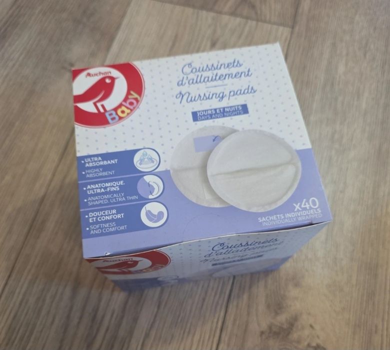 Tampoane pentru sâni Auchan Baby – noi, sigilate