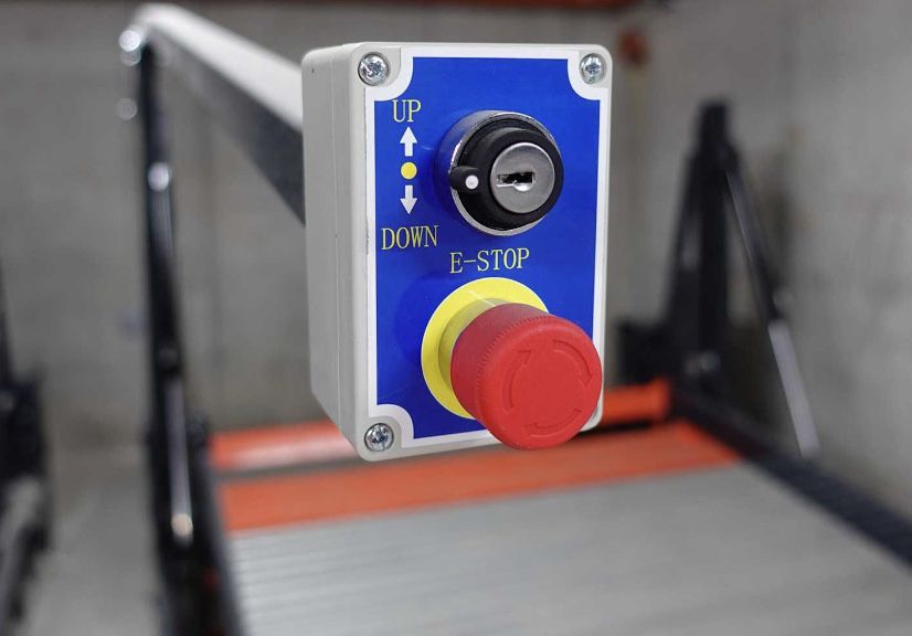 Паркинг платформа за паркиране на две нива