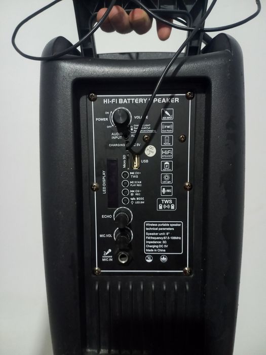 Колонка, АUX,радио