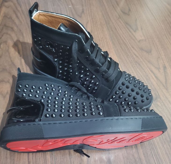 Adidasi Christian Louboutin High ,Lubutanii