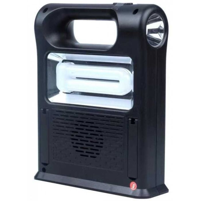 Kit panou solar 2 becuri, incarcare telefon, radio bluetooth, lanterne
